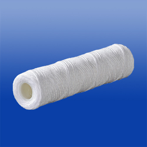 10 Mikron Polypropylen-Garn Fiberglas SW-Schnurgewickelte Filterpatrone für die Wasservorfiltration